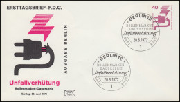 Berlin PU 57/1 Unfallverhütung Ganzsache 40 Pfennig, ESSt BERLIN - Sonstige & Ohne Zuordnung