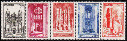 1944. REP. FRANCAISE. National Aid Complete Set. Hinged.  (Michel 632-636) - JF544931 - Unused Stamps
