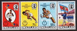 1970. SWAZILAND. COMMONWEALTH GAMES Complete Set Never Hinged. (Michel 179-182) - JF544943 - Swaziland (1968-...)