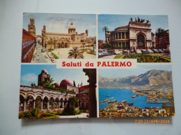 Cartolina Viaggiata "Saluti Da PALERMO" Vedutine 1972 - Palermo