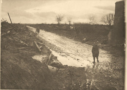 Tergnier * WW1 Guerre 14/18 War * Photo 17.5x12.5cm - Andere & Zonder Classificatie