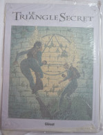 PLAQUE METALLIQUE - LE TRIANGLE SECRET - JUILLARD Pas émaillée Glénat 2004 - Advertisement