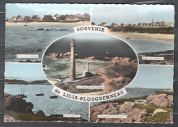 Plouguerneau (Lilia) - Finistère - Carte Multivues - Kervenny - Phare De L'Ile Vierge - Castellac'h - Plouguerneau