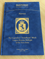 AC David Feldman "Norway The Legendary Trondheim Block" - Catalogues De Maisons De Vente