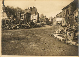 Chauny * WW1 Guerre 14/18 War * Photo 17.5x12.5cm - Chauny