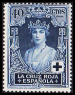 1926. ESPANA. RED CROSS. The Royal Family. 40 CTOS, Hinged (Michel 306) - JF545024 - Nuovi