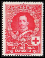 1926. ESPANA. RED CROSS. The Royal Family. 25 CTOS, Hinged (Michel 304) - JF545028 - Neufs