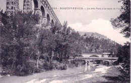 13 - Bouches Du Rhone - ROQUEFAVOUR -  Les Trois Ponts Et Les Bords De L'Arc - Roquefavour