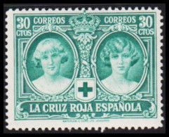1926. ESPANA. RED CROSS. The Royal Family. 30 CTOS, Hinged (Michel 305) - JF545033 - Nuovi