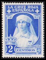 1926. ESPANA. RED CROSS. The Royal Family. 2 CTOS, Hinged (Michel 299) - JF545043 - Neufs