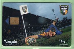 New Zealand - Chipcards - 2000 Super 12 Rugby - $5 B Kelleher - VFU - Card 039 - Nueva Zelanda