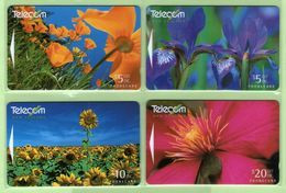 New Zealand - 1996 Floral Fantasy Set (4) - NZ-G-126/9 - Very Fine Used - New Zealand