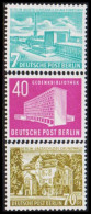 1954. BERLIN. Berliner Bauten 7 Pf, 40 Pf And 70 Pf Hinged. (Michel 121-123) - JF545103 - Nuovi