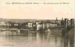 69 - Neuville Sur Saone - Vue Générale Prise De Villevert - Correspondance - CPA - Voir Scans Recto-Verso - Neuville Sur Saone