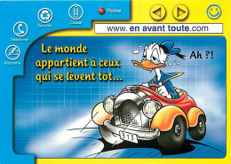 Disney - Donald - Carte à Message - CPM - Voir Scans Recto-Verso - Autres & Non Classés