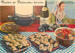 Recettes De Cuisine - Moules Et Palourdes Farcies - Gastronomie - CPM - Etat Pli Visible - Voir Scans Recto-Verso - Recipes (cooking)