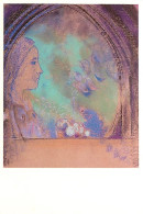 Art - Peinture - Odilon Redon - Profil De Femme - CPM - Carte Neuve - Voir Scans Recto-Verso - Peintures & Tableaux