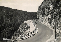 68 - Munster - Route De Munster à Proximité De La Schlucht - Automobiles - Mention Photographie Véritable - CPSM Grand F - Munster