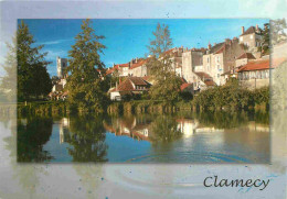 58 - Clamecy - Vue Générale Le Long De L'Yonne - CPM - Voir Scans Recto-Verso - Clamecy