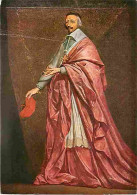 Art - Peinture - Philippe De Champaigne - Portrait Du Cardinal De Richelieu - CPM - Voir Scans Recto-Verso - Peintures & Tableaux