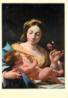 Art - Peinture - Simon Vouet - Vierge à L'Enfant - CPM - Voir Scans Recto-Verso - Peintures & Tableaux