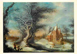 Art - Peinture - Musée De St Omer - Maitre Des Paysages D'Hiver - Ecole Flamande - Paysage Au Bucheron - CPM - Voir Scan - Peintures & Tableaux