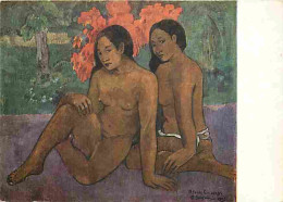 Art - Peinture - Paul Gauguin - Et L'or De Leur Corps - CPM - Voir Scans Recto-Verso - Peintures & Tableaux