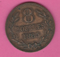 Guernesey - 8 Doubles 1885 - Kanaaleilanden