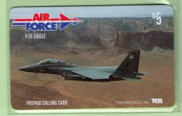 USA - TCM - 1994 Air Force Series - $5 F-15 Eagle- Mint - Aviones