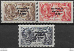 1935 Irlanda Cavalli Marini 3v. MNH SG N. 99/101 - Autres & Non Classés