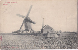 DE HAAN -  LE COQ :  Le Moulin - De Wind Molen   (  190x   Met Zegel ) - De Haan