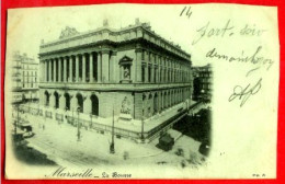 13 - MARSEILLE - LA BOURSE - CPA ANIMÉE (163)_CP203 - Monumenten