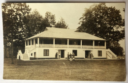 Rare Carte Photo - Wequetonsing Golf Club Avec Joueurs - Harborg Springs Michigan USA - Amerika