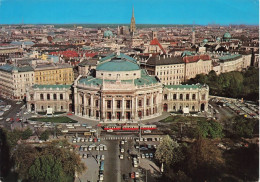 AUTRICHE - Vienne - Le Burgthearter - Vue Sur Le Théâtre Impérial - Vue Générale - Voitures - Carte Postale Ancienne - Andere & Zonder Classificatie