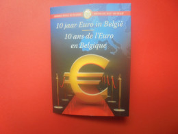 +++PRIX CADEAU+++BELGIQUE 2 EURO 2012 "10 Ans De L'Euro" En LIVRET FDC ( PRESENTATION UNIQUE D'UNE SEULE SEMAINE !) - België