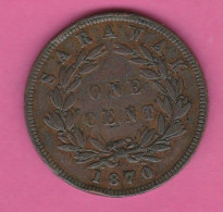 Sarawak - One Cent - 1870 - Charles J. Brooke Rajah - Colonie