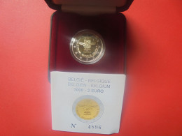 +++PRIX CADEAU+++BELGIQUE 2 EURO 2008 En COFFRET "Belle Epreuve" ( PRESENTATION UNIQUE D'UNE SEULE SEMAINE !) - België