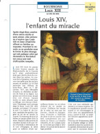 FICHE ATLAS: LOUIS XIV L'ENFANT DU MIRACLE -BOURBONS - History