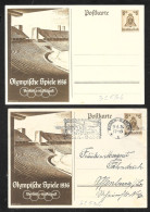 Germania/Germany/Allemagne: Intero, Stationery, Entier, Nuovo E Usato, New And Used, Neuf Et Utilisé - Estate 1936: Berlino