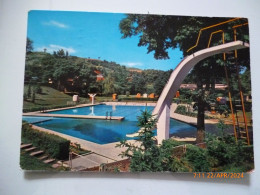 Cartolina Viaggiata "SALSOMAGGIORE TERME Piscina Leani" 1961 - Parma