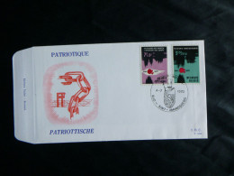 1970 1539 & 1540 FDC (St Amand): "Patriottische Uitgifte - Krijgsgevangenenkampen - Patriotique - Libération Des Campes" - 1961-1970