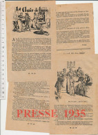 Récit 1935 De Thébel Le Clair De Lune Chauffeurs (de Pieds) Brigands Histoire M. De Boisset Saumurois évocation Monger - Non Classés