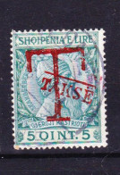 STAMPS-ALBANIA-1914-TAXE-USED-SEE-SCAN-OVERPRINT-RED-SEE-SCAN - Albanien