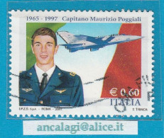 USATI ITALIA 2007 - Ref.1063 "CAPITANO MAURIZIO POGGIALI" 1 Val. - - 2001-10: Usados