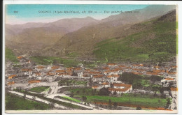 Vue Générale Côté Sud    1920    N° 892  Rare - Sospel