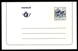 BELGIQUE : CARTE-POSTALE NEUVE ENTIER POSTAL 13F  - Cartes-lettres