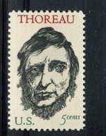 200738784 1967 SCOTT 1327 (XX)  POSTFRIS MINT NEVER HINGED  - HENRY DAVID THOREAU - Nuovi