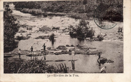 NOUVELLE CALEDONIE - Rivière De La Foa - Animé - Carte Postale Ancienne - Nieuw-Caledonië