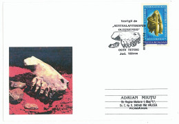 COV 75 - 1143 PREHISTORY, Romania - Cover - Used - 2000 - Cartas & Documentos