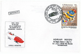 COV 75 - 220 BOB, Romania - Cover - Used - 2004 - Lettres & Documents